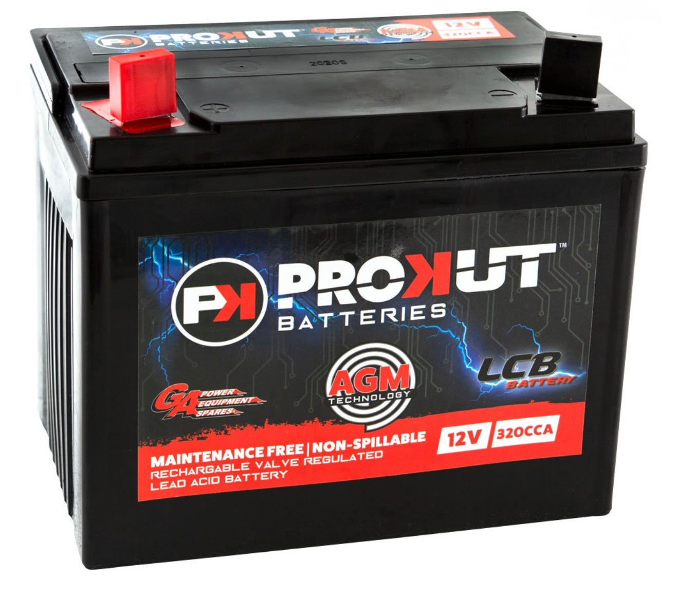 12V BATTERY TO SUIT TRACTOR / ZTR U1MF 320CCA
